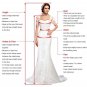 Lace Beach Wedding Dress V-neck Tulle Champagne Bridal Gowns Travel Sleeveless Wedding Gown