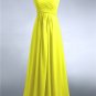 Long Bridesmaid Dresses Coral Blue Purple Wine A-line Corset Chiffon Wedding Long Party Dress