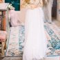 Lace Wedding Dress Long Sleeves Bridal Gowns Empire Maternity Chiffon Wedding Gown H19462
