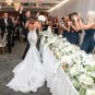 Lace Wedding Dress Off Shoulder Beading Mermaid Sweetheart Bridal Gown D95301