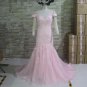 Lace Wedding Dress Off Shoulder Beading Mermaid Sweetheart Bridal Gown D95301