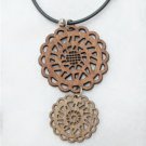 Multi layered wood veneer / plywood pendant