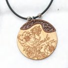 Multi layered wood veneer / plywood pendant