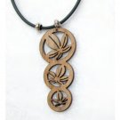 Multi layered wood veneer / plywood pendant