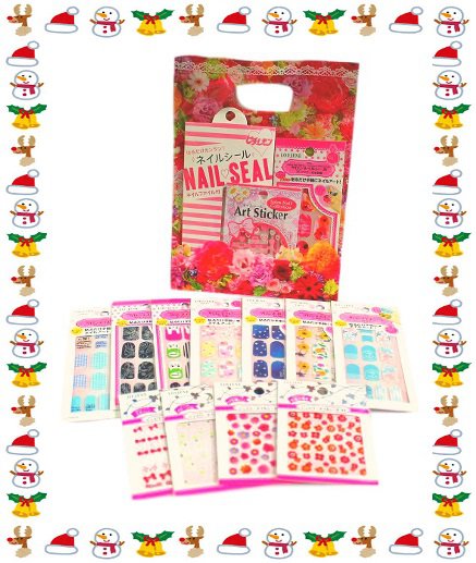 Kawaii Nail Sticker/ Seal Gift Set – Japan Body Care Personal Care Goods