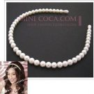 Cute White Pearl Beads Hair Band - Kawaii Hair Accessories