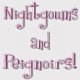 Vintage a Nightgowns and Peignoirs