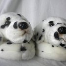 Dalmatian Slippers Ladies 8-9 Swivel Head Soft Tread Dalmation White Dog Gift