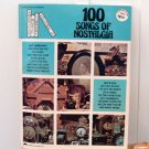 100 SONGS OF NOSTALGIA SONG BOOK PIANO VOCAL CHORDS AMERICAN MUSIC LIBRARY VOL 5