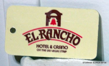 VINTAGE EL RANCHO BLDG CARSON CITY RM 4325 GUEST ROOM HOTEL CASINO ROOM KEY FOB