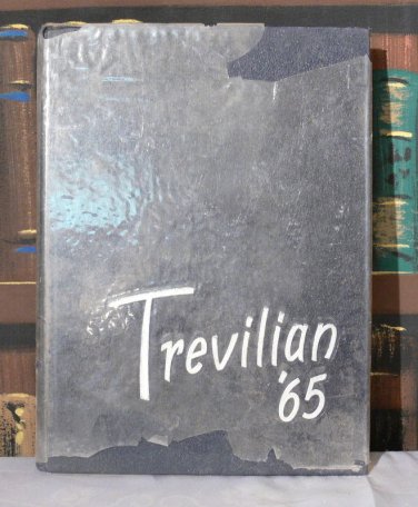 1965 TREVILIAN WADE HAMPTON HIGH SCHOOL YEARBOOK YEAR BOOK GREENVILLE S CAROLINA