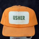 RARE C1960'S GREEN BAY PACKERS USHER UNIFORM HAT CAP FREE SHIPPING!