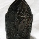 RARE VINTAGE SIAM STERLING SILVER WIDE LARGE ARM CUFF BRACELET NO SCRAP HERE!