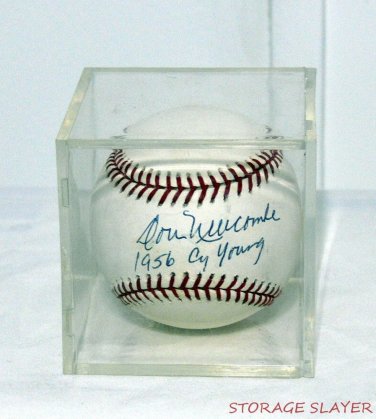 AUTOGRAPHED BASEBALL SIGNED DON NEWCOMBE 1956 CY YOUNG BALL