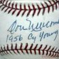 AUTOGRAPHED BASEBALL SIGNED DON NEWCOMBE 1956 CY YOUNG BALL