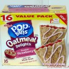 KELLOGG'S POP TARTS OATMEAL DELIGHTS FROSTED STRAWBERRY 16 VALUE PACK