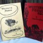 LOT 2 1ST EDITIONS SIGNED COPY COPIES WESTERN POEMS + NO 2 OLEPHIA "LEAFY" KING