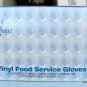 GOURMET GLOVES VINYL FOOD HANDLING SERVICE GLOVES NSF LATEX & DEHP FREE MEDIUM