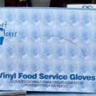 GOURMET GLOVES VINYL FOOD HANDLING SERVICE GLOVES NSF LATEX & DEHP FREE LARGE