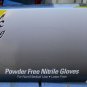 BLACK LIGHTNING NON-MEDICAL POWDER FREE NITRILE 100 GLOVES SMALL LATEX FREE