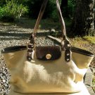 The Sak Large Beige Shoulder Bag Designer Tote Bag