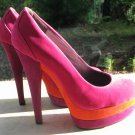 De Blossom Collection Multi High Heel Shoes Size 6 Women's Designer Shoes