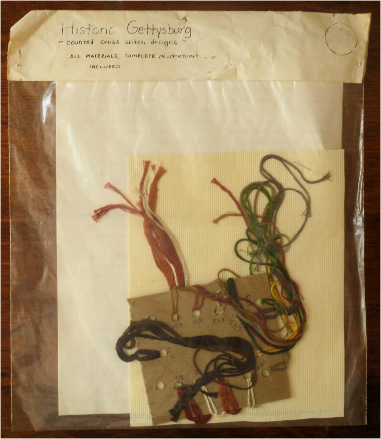 Vintage Cross Stitch XStitch Kit Design of Farnsworth House Historic