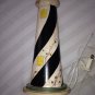 Lighthouse Lamp Black strikes