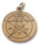 Pentacle of Eden Charm for Winning a Lover's Heart