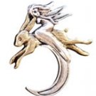 Moon Leaper Pendant for Intuition