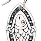 Fintan's Salmon Earrings for Transformation & Miracles