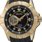 Seiko Premier Automatic Black Dial Gold-Tone Stainless Steel Mens Watch