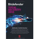Bitdefender Total Security 2015 - 1 PC Activation Only