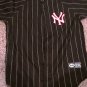 Cooperstown Yankees button up, heavy denim type shirt ~ XXL ~ Black