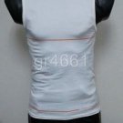 NEW Calvin Klein Men's Microfiber Seamless Shine Muscle Shirt L Frat White CK