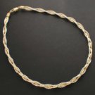 Two tone Twisted Neck wire
