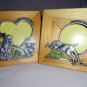 Very Beautiful 2 Picture Frames of Kangaroos and koalas from Australia.