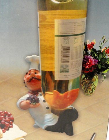 Chef Wine bottle Holder by B H E i i