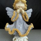 BEAUTIFUL PRAYING ANGEL WITH BLUE DRESS