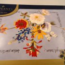 BEAUTIFUL  (4) SOUTHERN WILDFLOWERS PLACE MATS UNIQUE SILKY FINISH