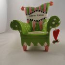 Arm Chair Tea Light Holder Presented by Suzy Toronto /Character Collectibles.