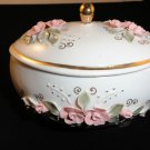 Kislovodsk Porcelain Hand Made in Russia Fenix Brand 5" Oval Container