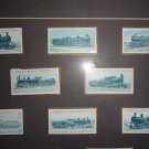 WORLD LOCOMOTIVES CIGARETTE CARDS BY LAMBERT & BUTLER A SET OF 18 cards