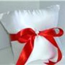 Dark Maroone Ring Bearer Pillow