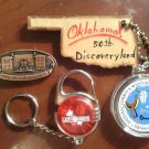 Oklahoma Destinations Key Chain Collection