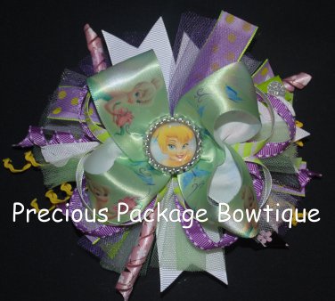 Tinkerbell Over The Top Bow