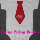 49ers Tie Onsie