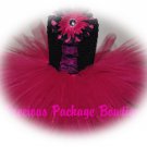 Pink & Black Tutu Dress