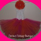 Pink & Orange Tutu Dress