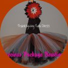 Thanksgiving Tutu Dress